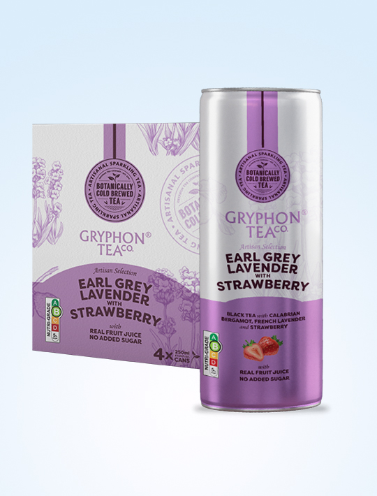 Gryphon Tea Earl Grey Lavender with Strawberry 250ml